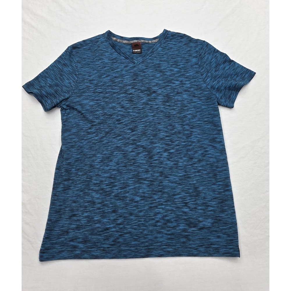 Tony Hawk Men's Blue V-neck T-shirt Size‎ Medium